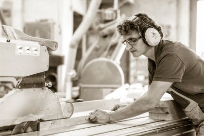 Fotoshooting Tischlerei Handwerk Pirna Sachsen