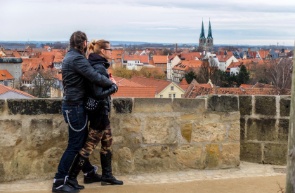 Portrait Stadt Quedlinburg Fachwerk