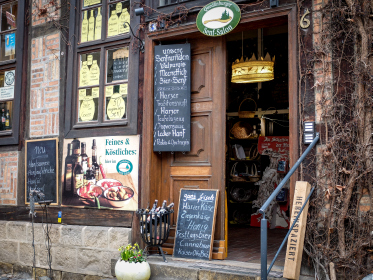 Innenstadt Quedlinburg Senfladen