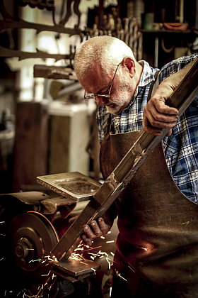 Handwerker Portrait Schmiede Dresden Schönfeld Hochland