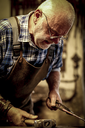Handwerker Portrait Schmiede Dresden Schönfeld Hochland